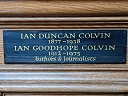 Colvin, Ian Duncan - Colvin, Ian Goodhope (id=7358)
